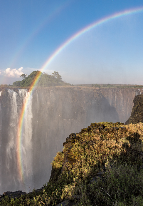 Victoria Falls National Park Victoriafälle, Regenwald