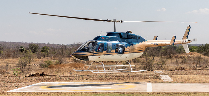 Victoria Falls Helipad Bonisair Helicopter: Bell 206L-3 LongRanger III