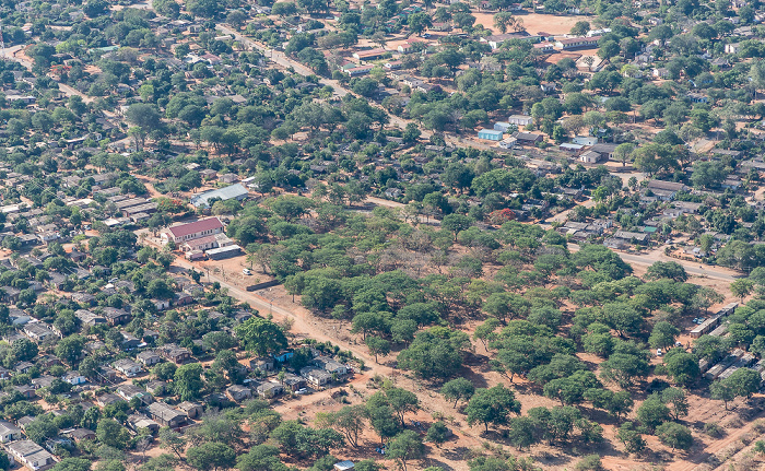 Victoria Falls Blick aus dem Hubschrauber Luftbild aerial photo
