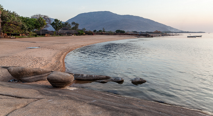 Chembe (Cape Maclear) Chembe Eagles Nest, Strand, Malawisee