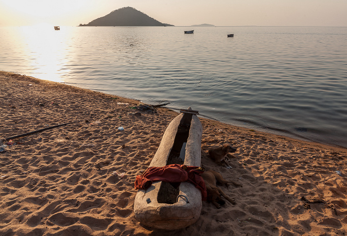 Chembe (Cape Maclear) Strand, Malawisee