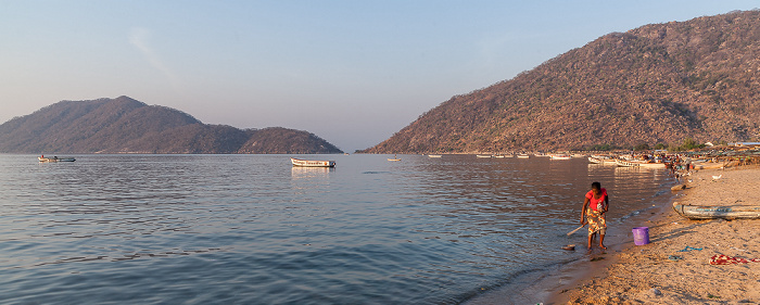 Chembe (Cape Maclear) Strand, Malawisee