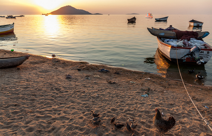 Chembe (Cape Maclear) Strand, Malawisee