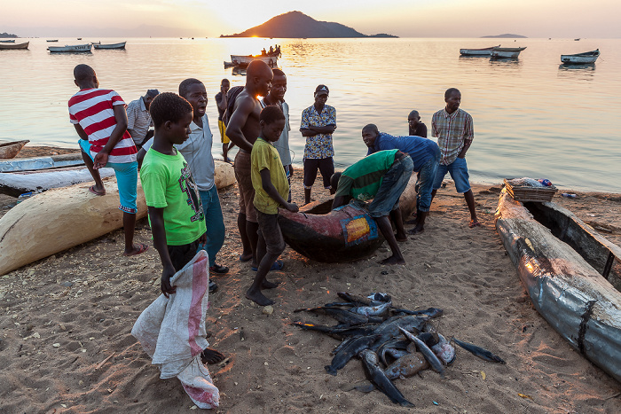 Chembe (Cape Maclear) Strand, Malawisee