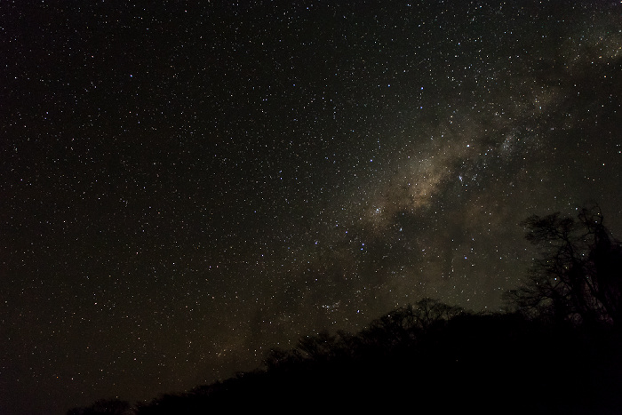 Nachthimmel mit Milchstraße Mumbo Island