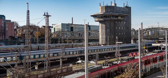 Bahnstrecke Hauptbahnhof - Pasing, S-Bahnhof Hackerbrücke, Hackerbrücke München