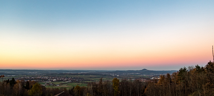 Parkplatz mit Aussicht ins Filstal Gammelshausen