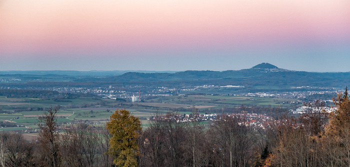 Gammelshausen Parkplatz mit Aussicht ins Filstal