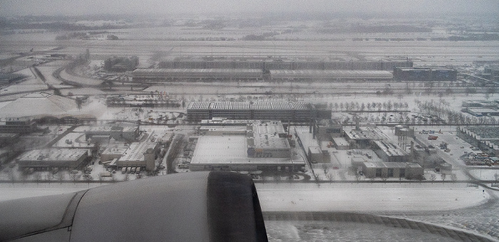 München Flughafen Franz Josef Strauß 2019-01-26 Flug UAL31 München Franz Josef Strauß (MUC/EDDM) - Newark (KEWR) Luftbild aerial photo