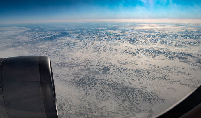 Neufundland und Labrador 2019-01-26 Flug UAL31 München Franz Josef Strauß (MUC/EDDM) - Newark (KEWR) Luftbild aerial photo