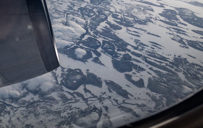 Neufundland und Labrador 2019-01-26 Flug UAL31 München Franz Josef Strauß (MUC/EDDM) - Newark (KEWR) Luftbild aerial photo