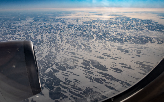 Neufundland und Labrador 2019-01-26 Flug UAL31 München Franz Josef Strauß (MUC/EDDM) - Newark (KEWR) Luftbild aerial photo