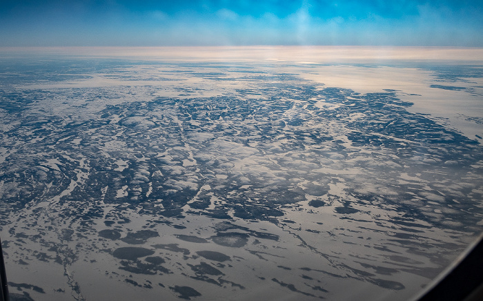 Neufundland und Labrador 2019-01-26 Flug UAL31 München Franz Josef Strauß (MUC/EDDM) - Newark (KEWR) Luftbild aerial photo