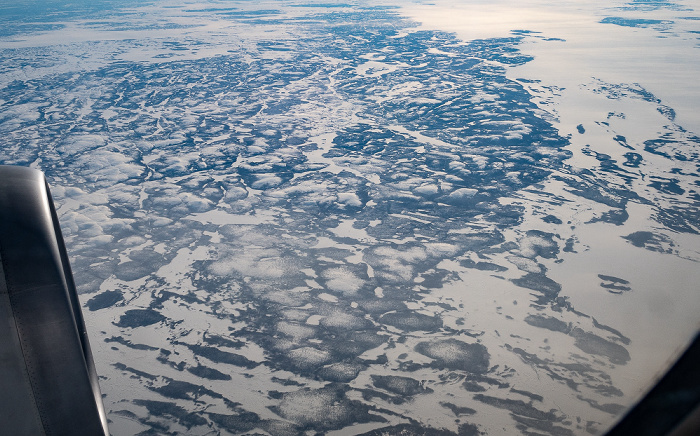 Neufundland und Labrador 2019-01-26 Flug UAL31 München Franz Josef Strauß (MUC/EDDM) - Newark (KEWR) Luftbild aerial photo