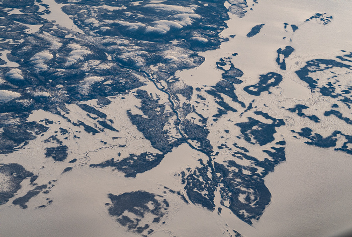 Neufundland und Labrador 2019-01-26 Flug UAL31 München Franz Josef Strauß (MUC/EDDM) - Newark (KEWR) Luftbild aerial photo