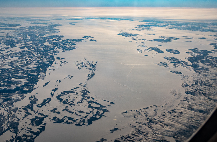 Neufundland und Labrador 2019-01-26 Flug UAL31 München Franz Josef Strauß (MUC/EDDM) - Newark (KEWR) Luftbild aerial photo