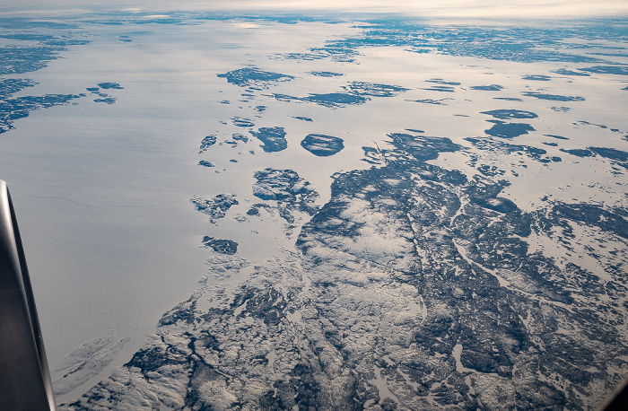 Neufundland und Labrador 2019-01-26 Flug UAL31 München Franz Josef Strauß (MUC/EDDM) - Newark (KEWR) Luftbild aerial photo