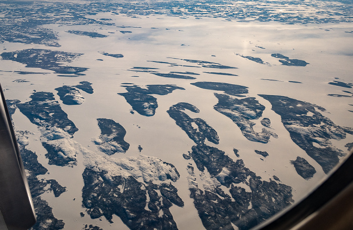 Neufundland und Labrador 2019-01-26 Flug UAL31 München Franz Josef Strauß (MUC/EDDM) - Newark (KEWR) Luftbild aerial photo