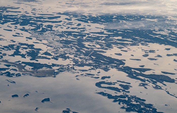 Neufundland und Labrador 2019-01-26 Flug UAL31 München Franz Josef Strauß (MUC/EDDM) - Newark (KEWR) Luftbild aerial photo