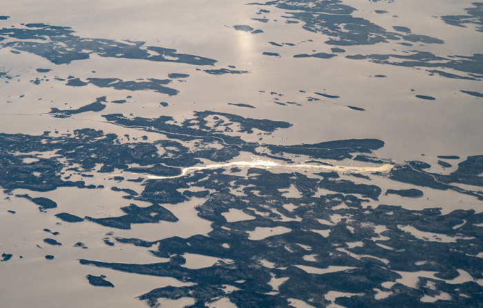 Neufundland und Labrador 2019-01-26 Flug UAL31 München Franz Josef Strauß (MUC/EDDM) - Newark (KEWR) Luftbild aerial photo