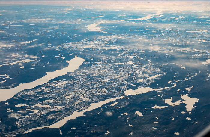 Quebec 2019-01-26 Flug UAL31 München Franz Josef Strauß (MUC/EDDM) - Newark (KEWR) Luftbild aerial photo