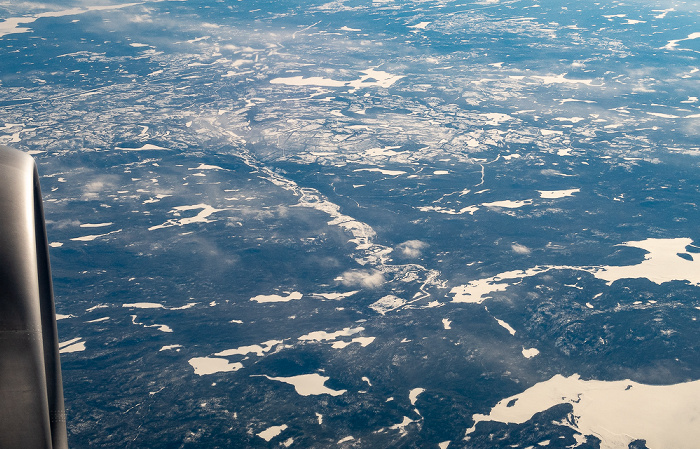 Quebec 2019-01-26 Flug UAL31 München Franz Josef Strauß (MUC/EDDM) - Newark (KEWR) Luftbild aerial photo