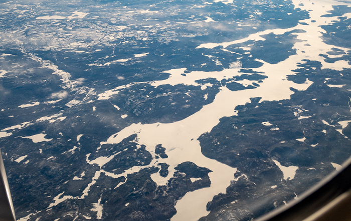 Quebec 2019-01-26 Flug UAL31 München Franz Josef Strauß (MUC/EDDM) - Newark (KEWR) Luftbild aerial photo