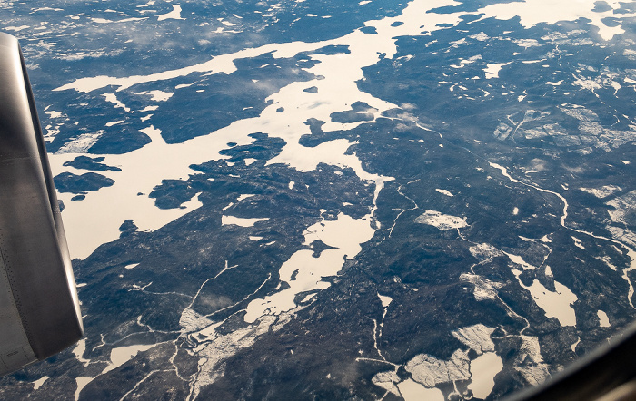 Quebec 2019-01-26 Flug UAL31 München Franz Josef Strauß (MUC/EDDM) - Newark (KEWR) Luftbild aerial photo