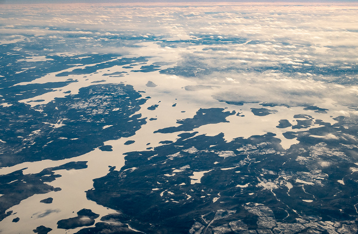 Quebec 2019-01-26 Flug UAL31 München Franz Josef Strauß (MUC/EDDM) - Newark (KEWR) Luftbild aerial photo