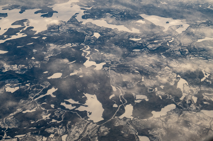 Quebec 2019-01-26 Flug UAL31 München Franz Josef Strauß (MUC/EDDM) - Newark (KEWR) Luftbild aerial photo