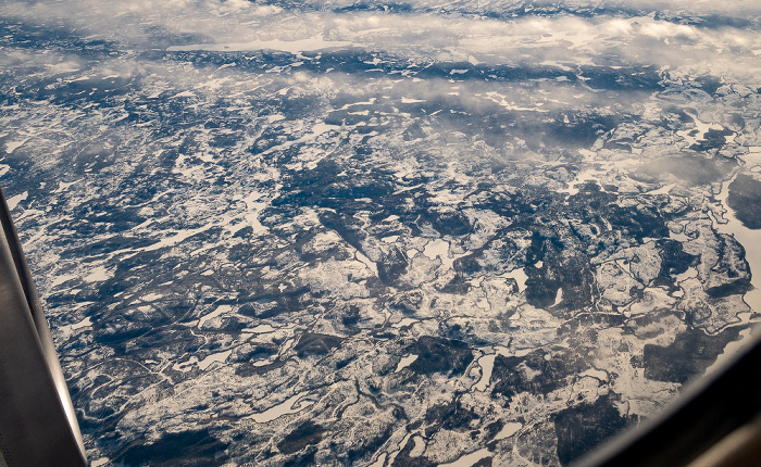 Quebec 2019-01-26 Flug UAL31 München Franz Josef Strauß (MUC/EDDM) - Newark (KEWR) Luftbild aerial photo