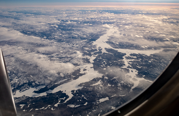 Quebec 2019-01-26 Flug UAL31 München Franz Josef Strauß (MUC/EDDM) - Newark (KEWR) Luftbild aerial photo