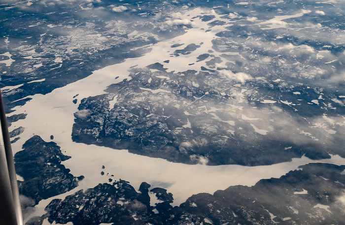 Quebec 2019-01-26 Flug UAL31 München Franz Josef Strauß (MUC/EDDM) - Newark (KEWR) Luftbild aerial photo