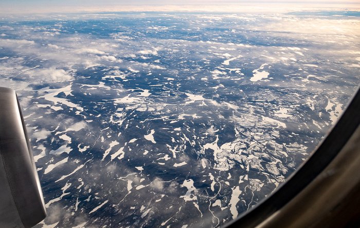 Quebec 2019-01-26 Flug UAL31 München Franz Josef Strauß (MUC/EDDM) - Newark (KEWR) Luftbild aerial photo