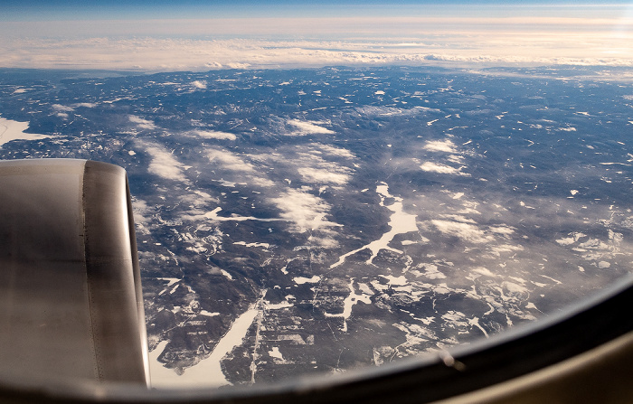 Quebec 2019-01-26 Flug UAL31 München Franz Josef Strauß (MUC/EDDM) - Newark (KEWR) Luftbild aerial photo