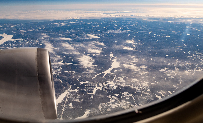 Quebec 2019-01-26 Flug UAL31 München Franz Josef Strauß (MUC/EDDM) - Newark (KEWR) Luftbild aerial photo