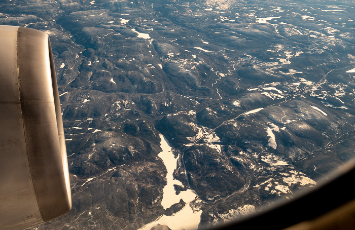 Quebec 2019-01-26 Flug UAL31 München Franz Josef Strauß (MUC/EDDM) - Newark (KEWR) Luftbild aerial photo