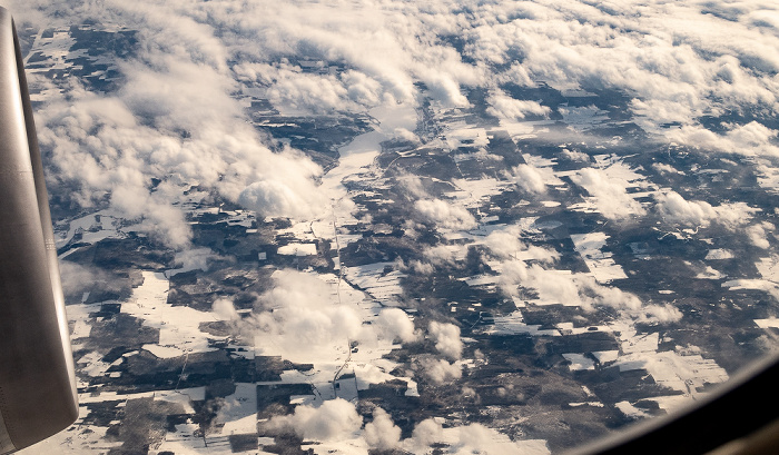 Quebec Centre-du-Québec 2019-01-26 Flug UAL31 München Franz Josef Strauß (MUC/EDDM) - Newark (KEWR) Luftbild aerial photo