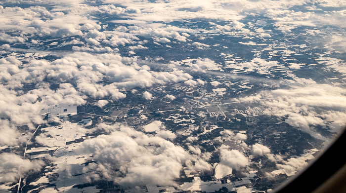 Quebec Estrie 2019-01-26 Flug UAL31 München Franz Josef Strauß (MUC/EDDM) - Newark (KEWR) Luftbild aerial photo