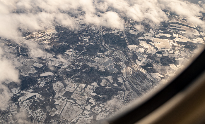 New York Albany County: Selkirk CSX Railyard 2019-01-26 Flug UAL31 München Franz Josef Strauß (MUC/EDDM) - Newark (KEWR) Luftbild aerial photo