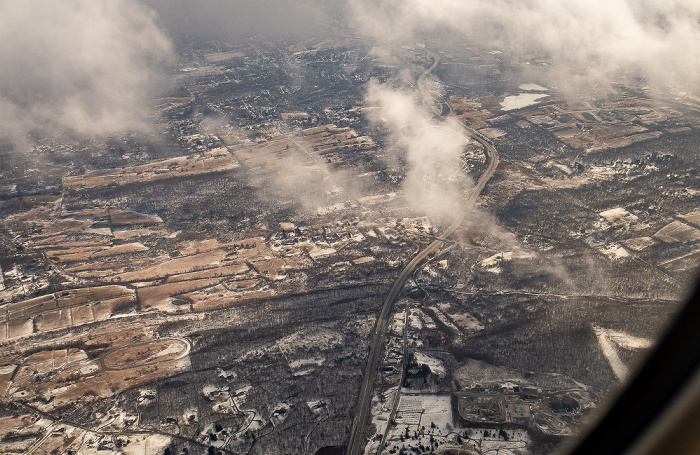 Orange County: New York State Route 17 2019-01-26 Flug UAL31 München Franz Josef Strauß (MUC/EDDM) - Newark (KEWR) Luftbild aerial photo