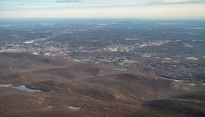 New Jersey Bergen County: Ramsey 2019-01-26 Flug UAL31 München Franz Josef Strauß (MUC/EDDM) - Newark (KEWR) Luftbild aerial photo