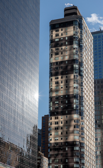 New York City Hell's Kitchen: West 41st Street mit 420 West 42nd Street One MiMA Tower