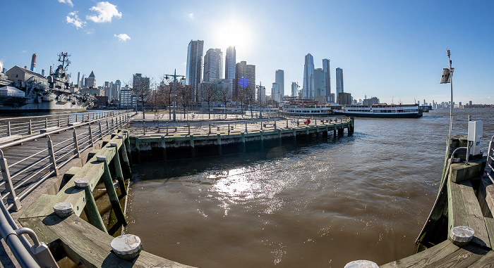 New York City Hell's Kitchen: Pier 84 at Hudson River Park, Hudson River USS Intrepid