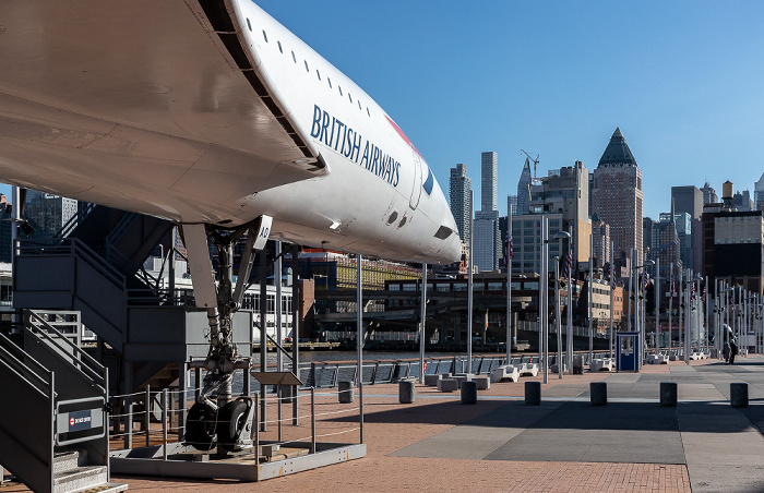 New York City Intrepid Sea, Air & Space Museum: British Airways Concorde (G-BOAD) Manhattan