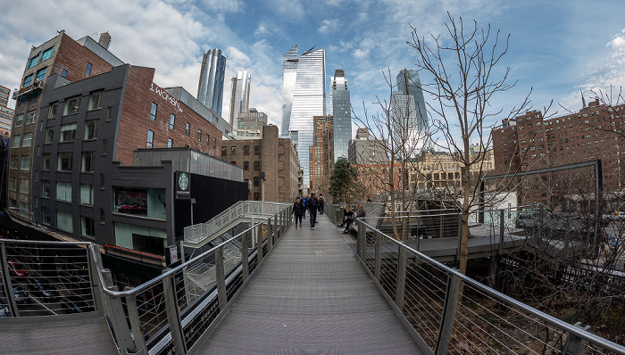New York City Chelsea: High Line Park Hudson Yards Manhattan West