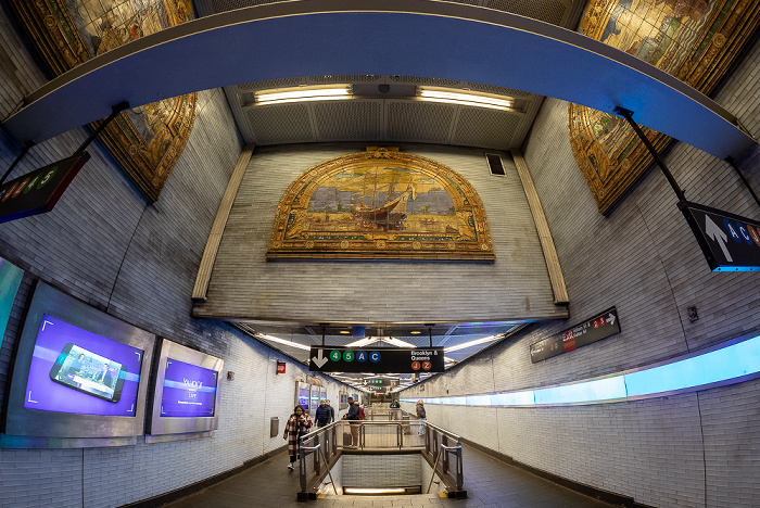 New York City Fulton Street Subway Station
