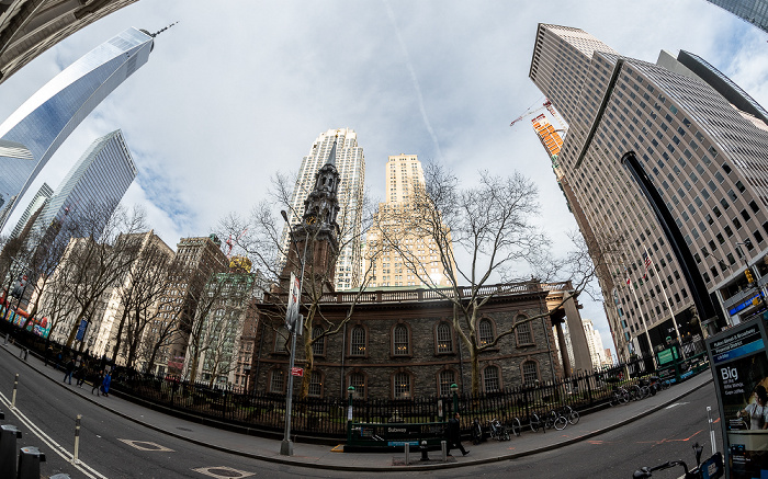 Fulton Street: St. Paul's Chapel New York City
