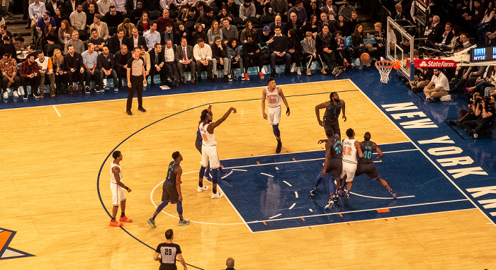 Madison Square Garden: NBA-Spiel New York Knicks - Dallas Mavericks New York City