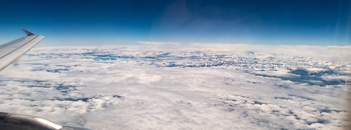 Landkreis Unterallgäu Wolken 2019-05-16 Flug DLH1892 München Franz Josef Strauß (MUC/EDDM) - Bilbao (BIO/LEBB) Luftbild aerial photo